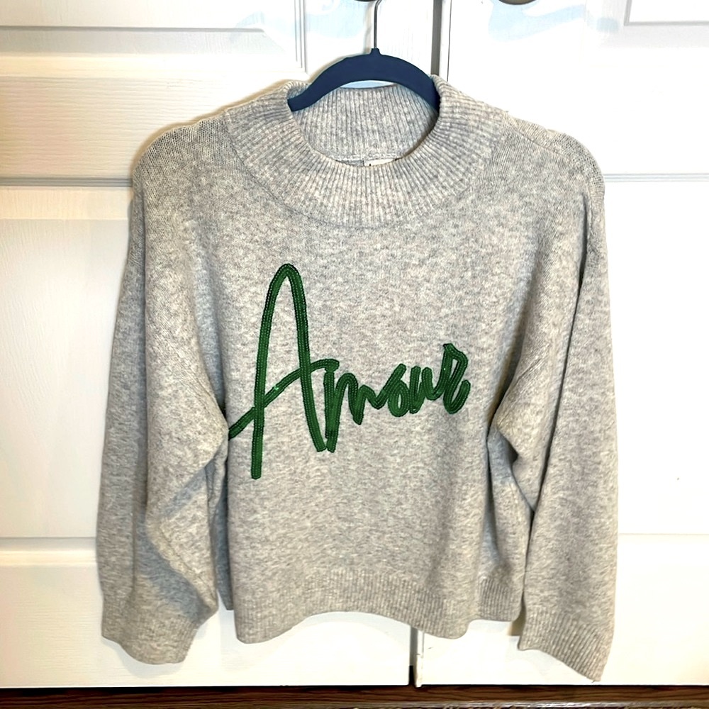 EUC a new day sweater, large